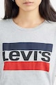 Odzież Levi's t-shirt bawełniany The Perfect Tee 17369.1687 szary