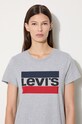 Levi's t-shirt bawełniany The Perfect Tee szary 17369.1687