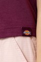 Dickies t-shirt bawełniany Loretto Tee bordowy DK0A4XBAC95