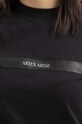 Aries cotton T-shirt Shrunken Zip Tee AR40330 black