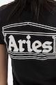 Aries cotton T-shirt Shrunken Zip Tee AR40330