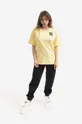 The North Face t-shirt bawełniany W Relaxed Fine Tee żółty