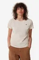beige The North Face cotton T-shirt W S/S Scrap Tee Women’s