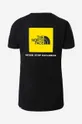 czarny The North Face t-shirt bawełniany W Search & Rescue Tee