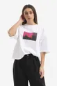 λευκό Βαμβακερό μπλουζάκι Tom Wood Adria Tee Γυναικεία