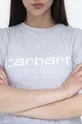 серый Хлопковая футболка Carhartt WIP Script