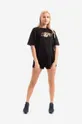 Alpha Industries cotton T-shirt Gold Logo OS T black