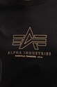 Alpha Industries T-shirt Basic T ML Foil Print black 106061.03