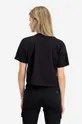Alpha Industries t-shirt bawełniany Basic T COS ML Foil Print czarny