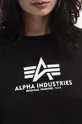 λευκό Βαμβακερό μπλουζάκι Alpha Industries Basic Tee