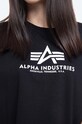 Odjeća Majica kratkih rukava Alpha Industries Basic Boxy T 128050.03 crna