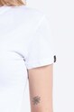 Alpha Industries cotton T-shirt New Basic T Foil Print 196051FP.529 white