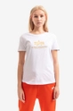 alb Alpha Industries tricou din bumbac New Basic T Foil Print De femei