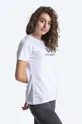 biela Bavlnené tričko Alpha Industries New Basic T Dámsky
