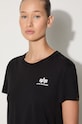 Alpha Industries cotton T-shirt Basic black 196054.03