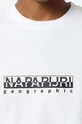Odzież Napapijri t-shirt bawełniany S-Box NA4FSM.002 biały