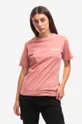 różowy Napapijri t-shirt bawełniany S-Chalk Damski