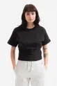 black Champion cotton T-shirt Crewneck Women’s