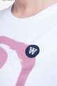 Βαμβακερό μπλουζάκι Wood Wood Mia T-shirt λευκό 10112508.2222