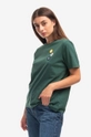 verde Wood Wood tricou din bumbac Mia Patches T-Shirt De femei