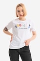 Wood Wood cotton T-shirt Mia Arch T-shirt Planet friendly white 10282502.2222