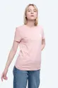 розовый Хлопковая футболка Wood Wood Eden Женский