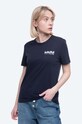 Wood Wood t-shirt bawełniany Aria T-shirt nadruk bordowy 12022500.2434