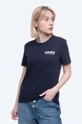 бордо Хлопковая футболка Wood Wood Aria T-shirt Женский