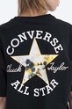 Converse t-shirt bawełniany 10021480.A01 czarny