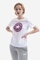 Converse t-shirt bawełniany nadruk biały 10023438.A02