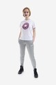 Converse t-shirt bawełniany 10023438.A02 biały AA00