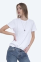 fehér A.P.C. pamut póló Poppy T-Shirt Női