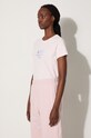A.P.C. tricou din bumbac Jenny roz COEAV.F26091