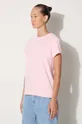 Odzież A.P.C. t-shirt bawełniany Denise COEAV.F26842 różowy