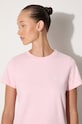 A.P.C. t-shirt bawełniany Denise różowy COEAV.F26842