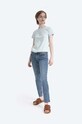 Бавовняна футболка A.P.C. Denise COEAV.F26842 зелений AA00