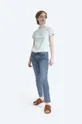 A.P.C. tricou din bumbac Denise verde