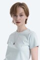 Бавовняна футболка A.P.C. Denise зелений COEAV.F26842