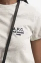 γκρί Βαμβακερό μπλουζάκι A.P.C. Denise