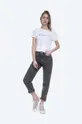 A.P.C. tricou din bumbac Amel Coeln alb