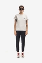 A.P.C. cotton T-shirt Denise gray