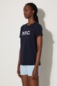 Одежда Хлопковая футболка A.P.C. VPC Colour COBQX.F26944 тёмно-синий