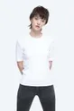 bianco Norse Projects t-shirt in cotone Helen High Twist Cotton Donna