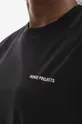 negru Norse Projects tricou din bumbac Gro Logo