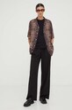 Samsoe Samsoe tricou din bumbac F00012400 negru AA00