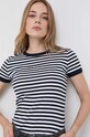 MAX&Co. t-shirt bawełniany granatowy 49749123