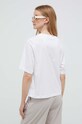 Ρούχα Βαμβακερό μπλουζάκι United Colors of Benetton 3BL0E17G5.101 λευκό