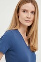 United Colors of Benetton t-shirt bawełniany niebieski 3GA2E4230.217.