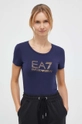 granatowy EA7 Emporio Armani t-shirt