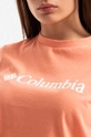 pink Columbia cotton t-shirt North Cascades Cropped Tee